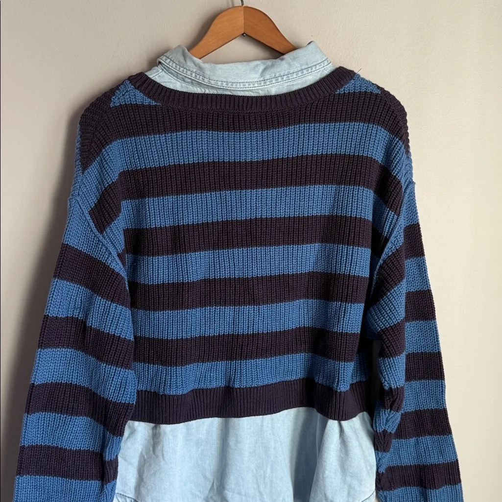 NEW Anthropologie PILCRO Layered Twofer Sweater - Image 9