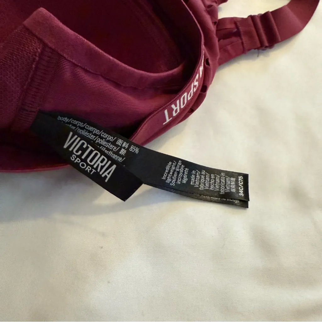 Like New Victoria’s Secret Victoria Sport Incredible Lightweight Sports Bra - Image 5