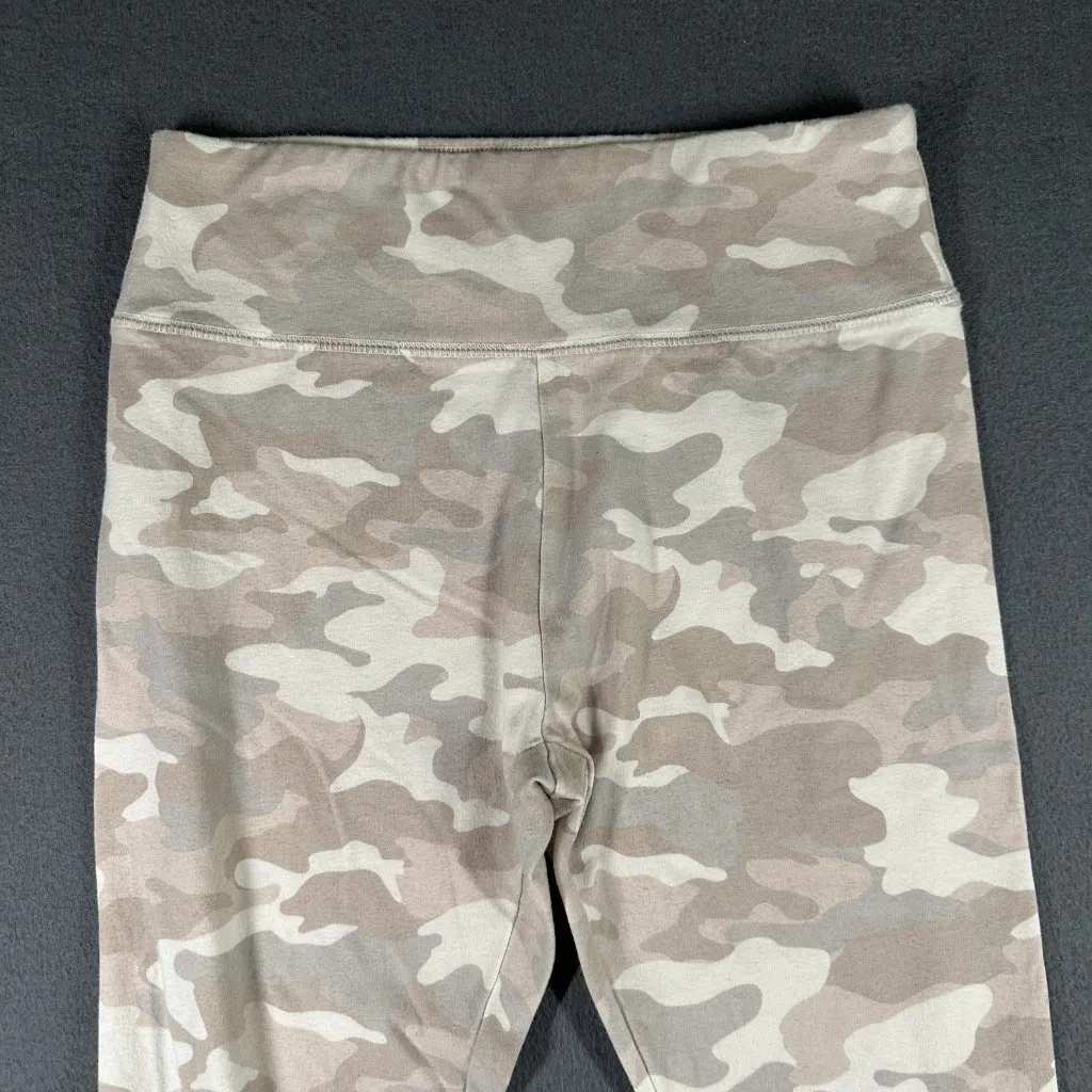 Wild Fable Leggings Womens Small Beige Tan Camo High Rise Stretch Yoga Pants - Image 3