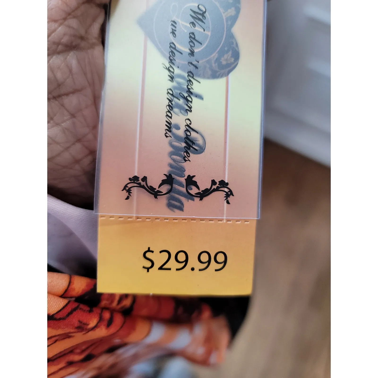 Dolce Bonita Activewear Three Piece Set Women Medium Orange Black Tracksuit - Image 14