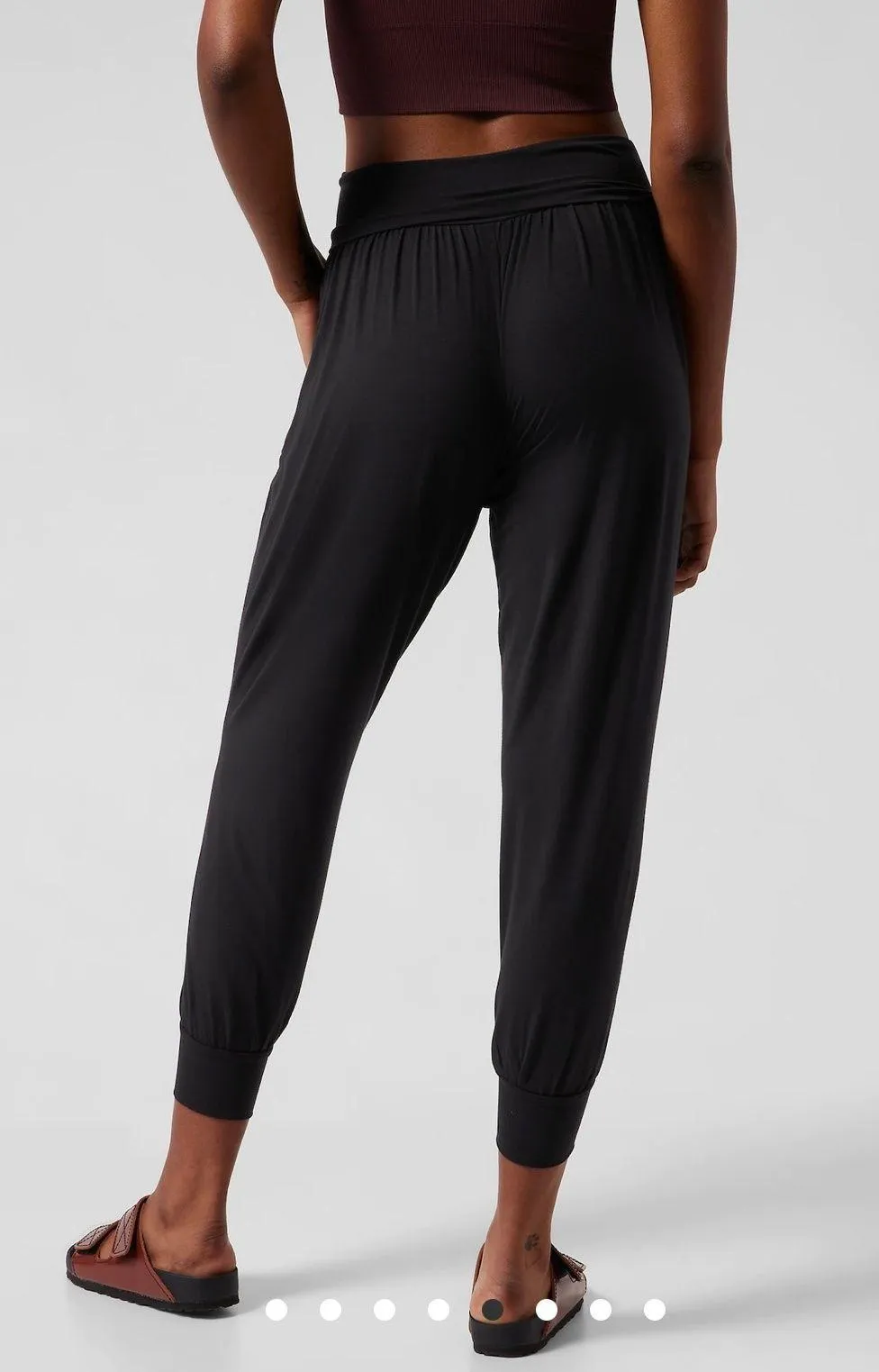 Maroon Studio Jogger - Image 3