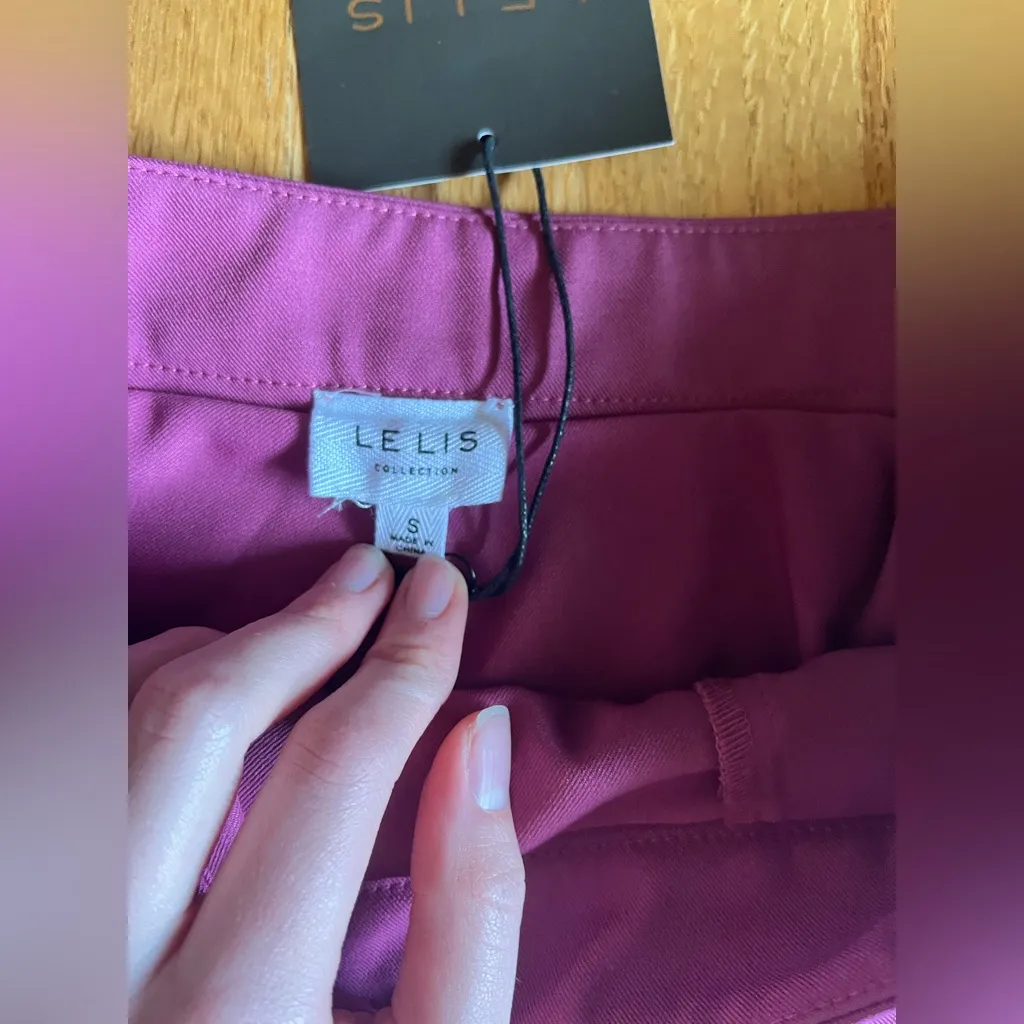 Lelis Collection Magenta Mini Skirt Size Small NWT - Image 4