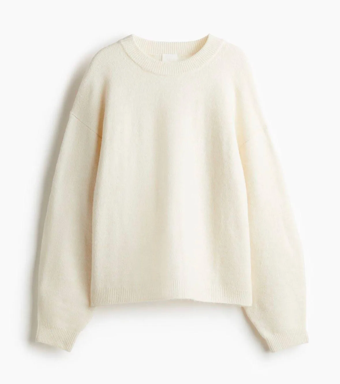 Cream Knit Sweater - Image 2