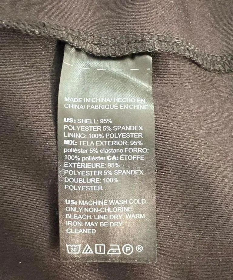 White House Black Market Sleeveless Faux Wrap Pleat Accent Dress Black Size 0 - Image 12