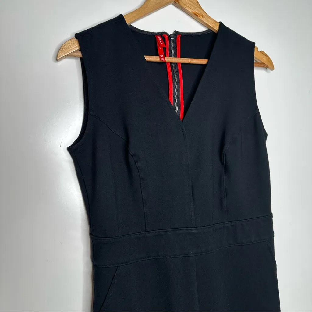 SPANX Black The Perfect Sleeveless Jumpsuit Size Medium - Image 8