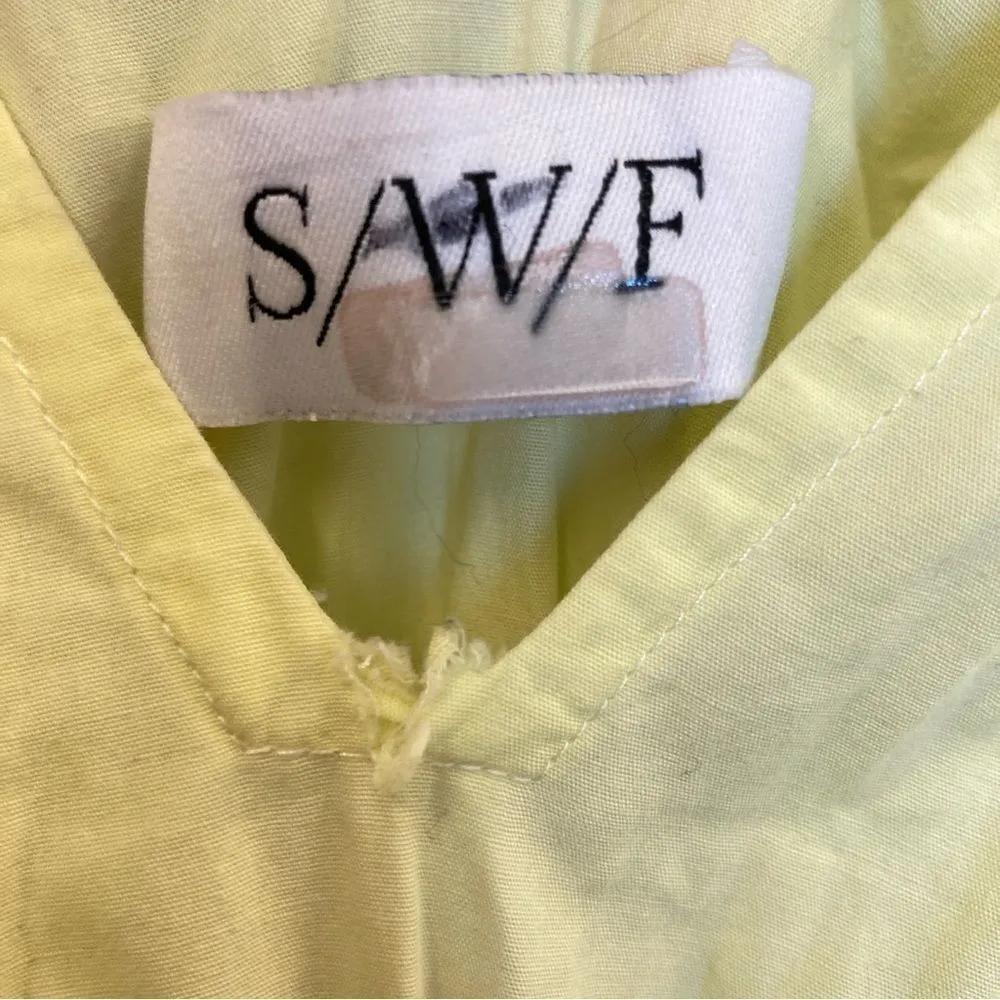 S/W/F Sunset Tiered Ombre 100% Cotton Maxi Dress Size Small Revolve - Image 7