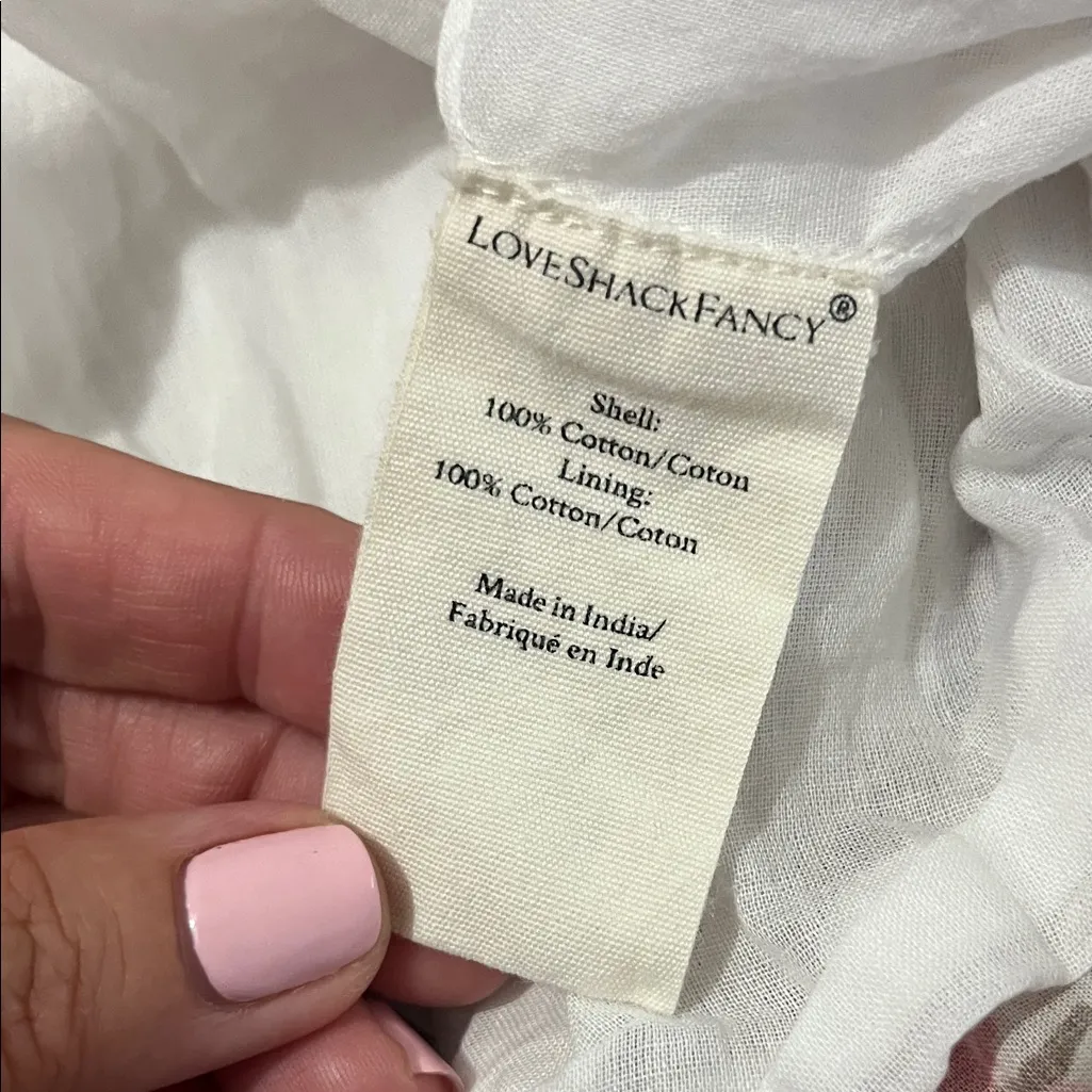 Love Shack Fancy  Evren Dress Size Small - Image 11