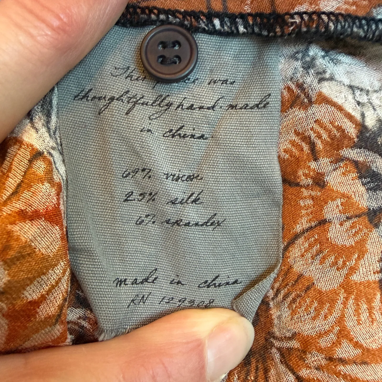 Raquel Allegra Bella Dress Flower Medley Feminine V - Image 8