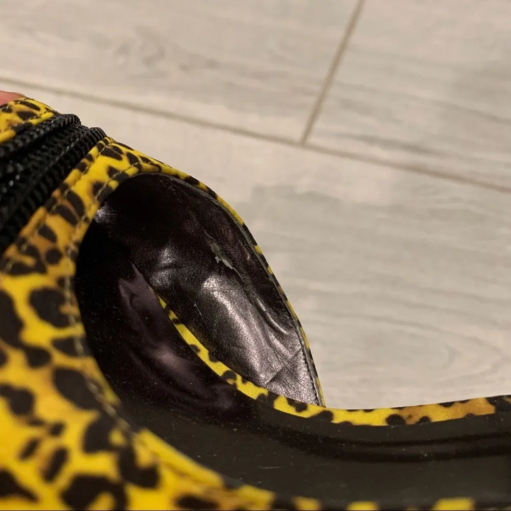 Carlos Santana  Tropicana Leopard Print Open Toe Pump - Image 11