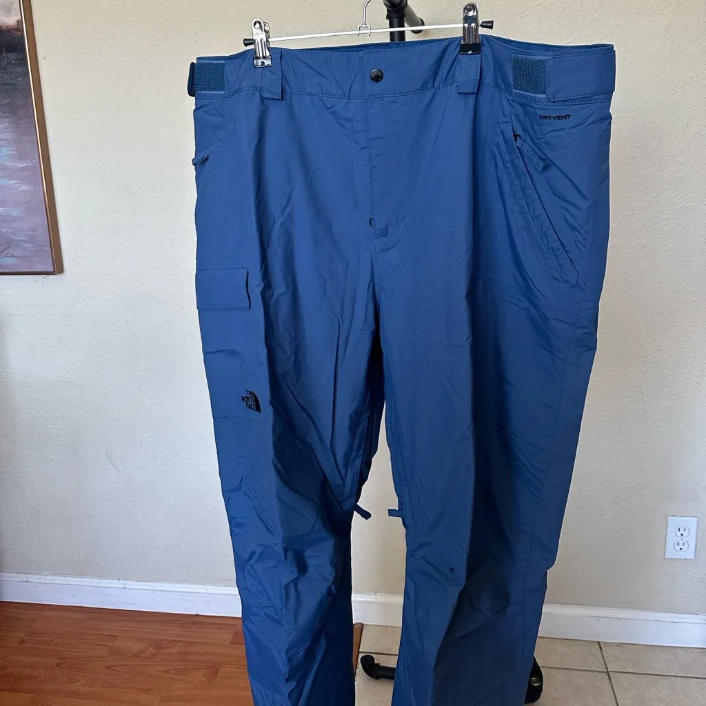 The North Face WOMEN'S FREEDOM INSULATED PANT Snow Pants NEW size 1X NWOT‎ blue - Image 13