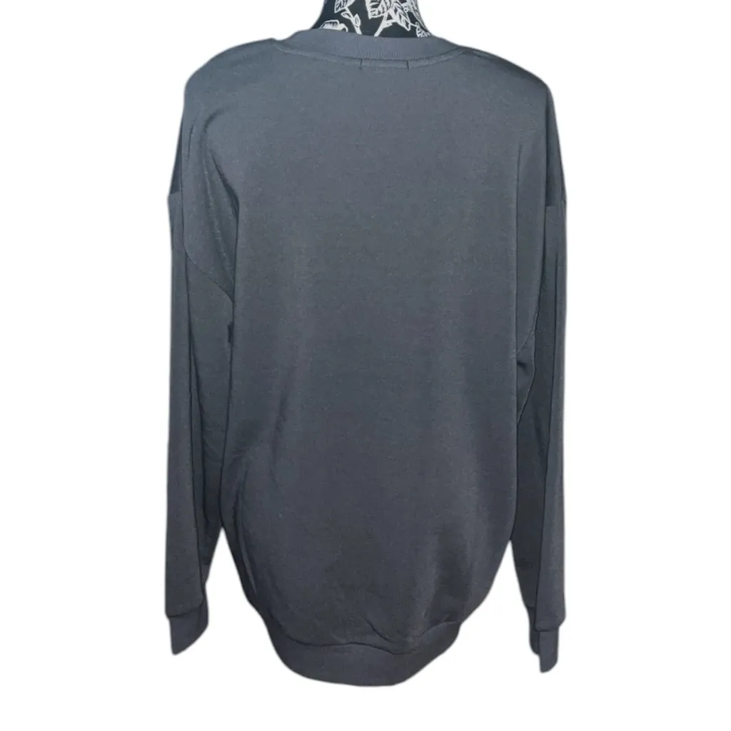 Better/Together Witch Better Have My Candy Ghost Sweatshirt Gray Size L - Image 4