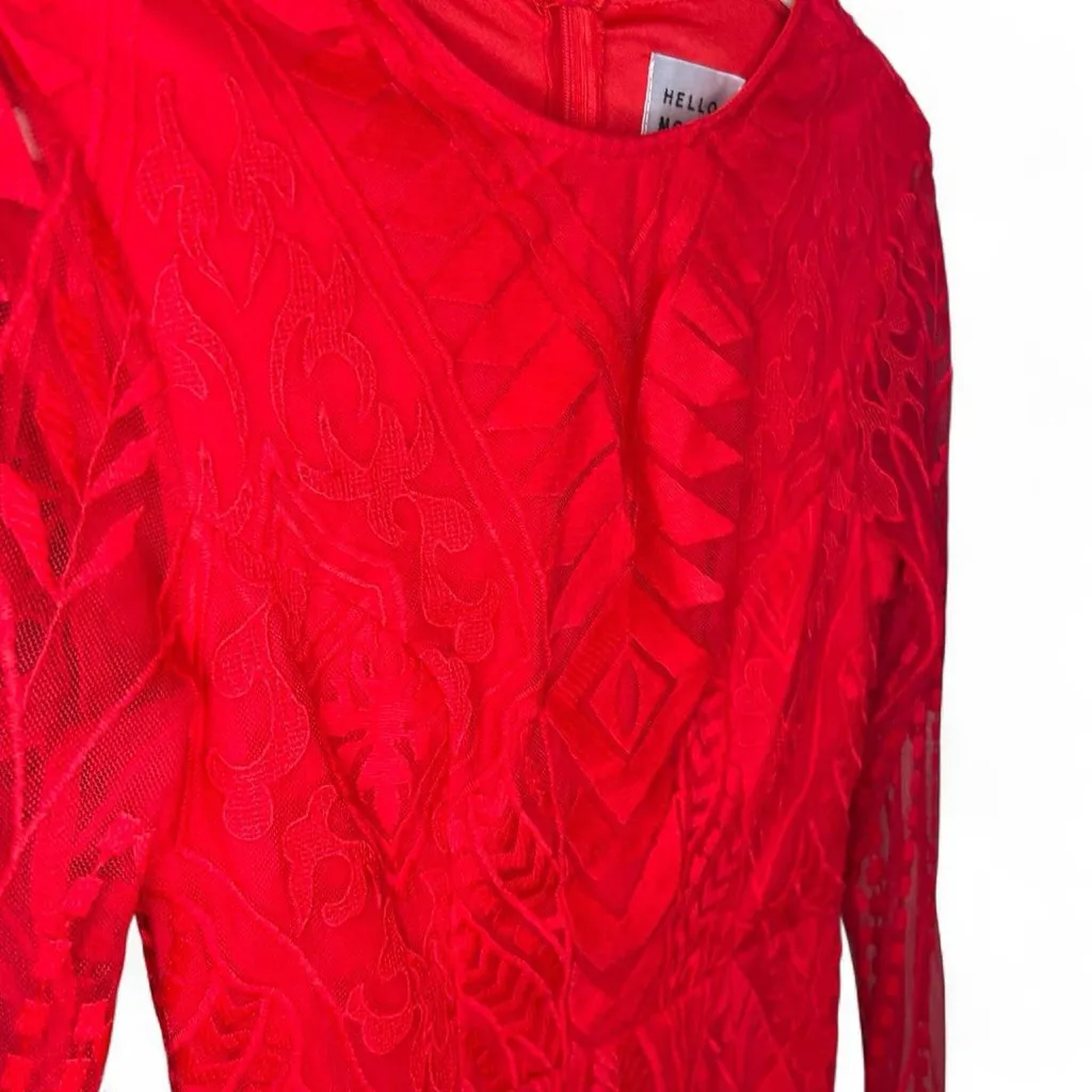 ❤️Hello Molly Lace Ruffle Cocktail Dress - NWT, M - Image 7