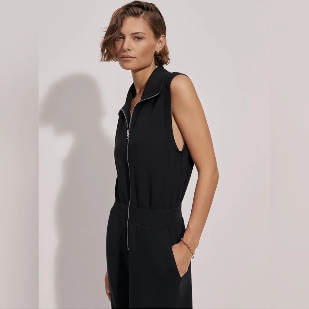 Varley Madelyn Jumpsuit Black Large NWOT - Image 2