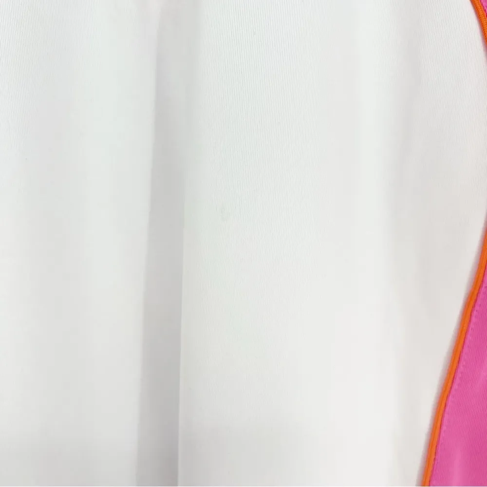 EPNY Pro Golf 1/4 Zip Long Sleeve Mock Neck Top S White - Image 6