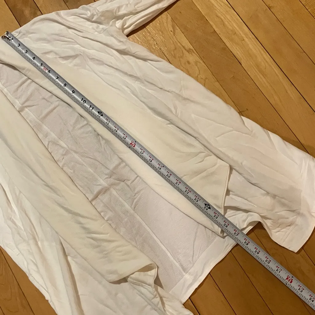 Athleta Pranayama White Wrap Cardigan - Image 8