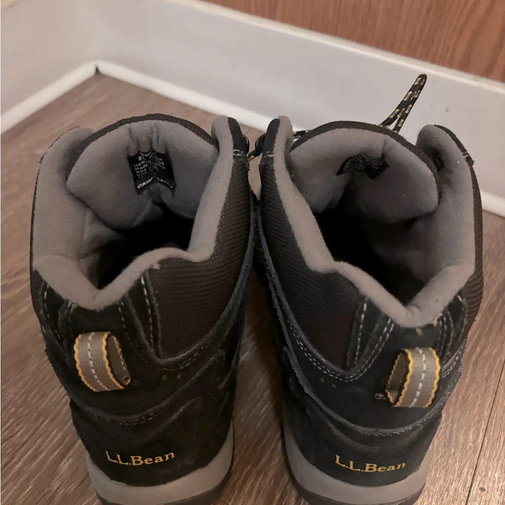 LLBean Primaloft Tek 2.5 Women’s Hiking Winter Boots 8.5 Excellent condition Black - Image 10