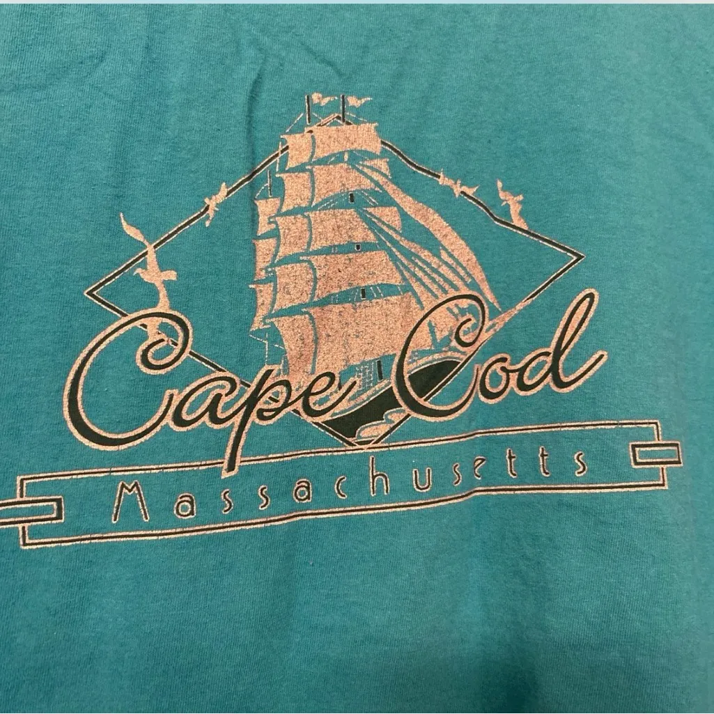 Delta Cape Cod Blue Graphic T-Shirt - Image 5
