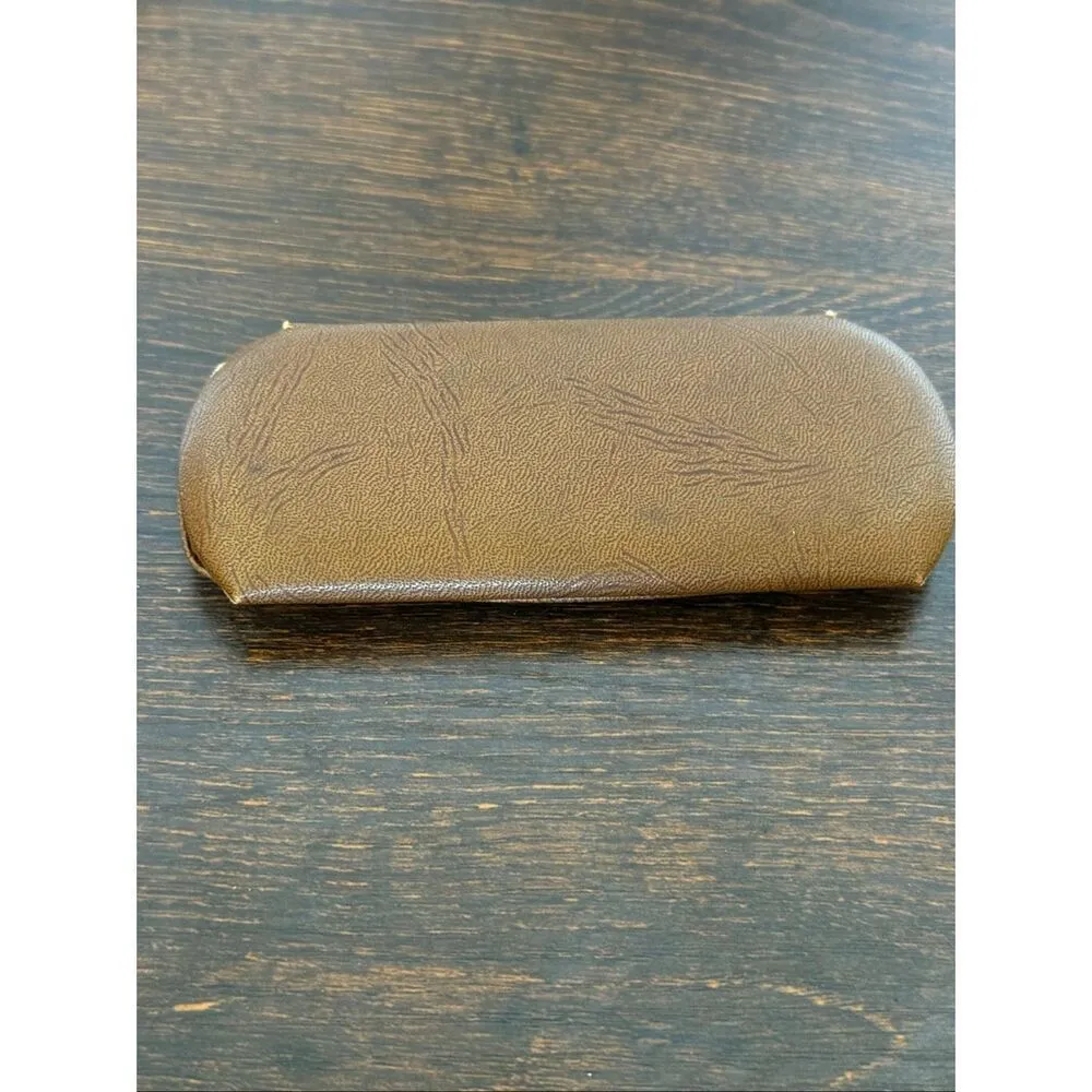 Vintage Women’s Gold Rimless prescription bifocal glasses with case Dr H.W. Matt - Image 4