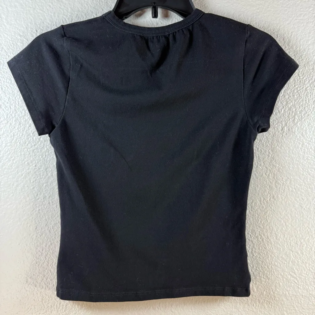 White Fox Boutique Morning Magic Baby Tee SZ:S - Image 3