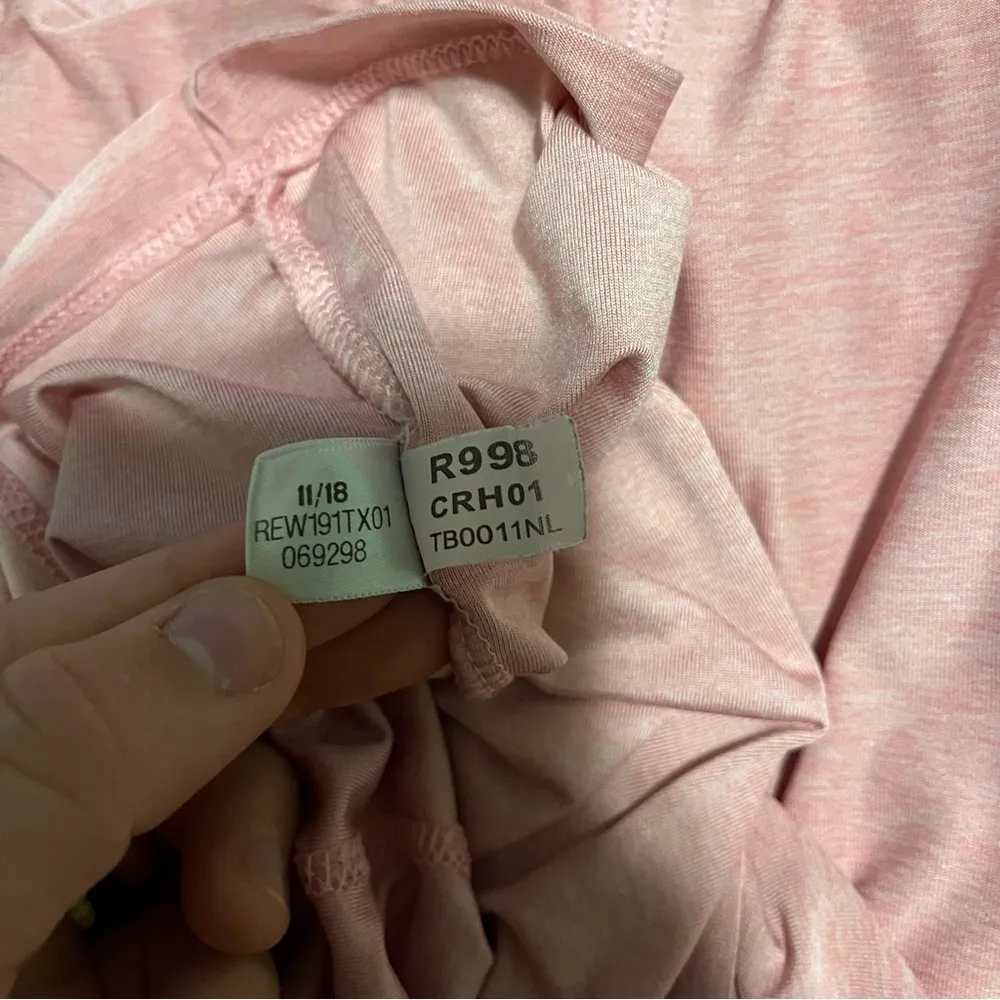 Reebok Women’s Dynamic Fitted Pink Performance Racerback Tank Top Size Small - Image 7