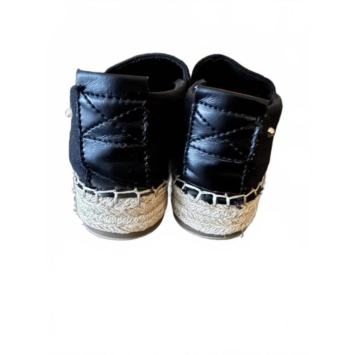 Circus by Sam Edelman Women's Slip On Shoes Size 8.5 Black Espadrille Loafers - Image 5