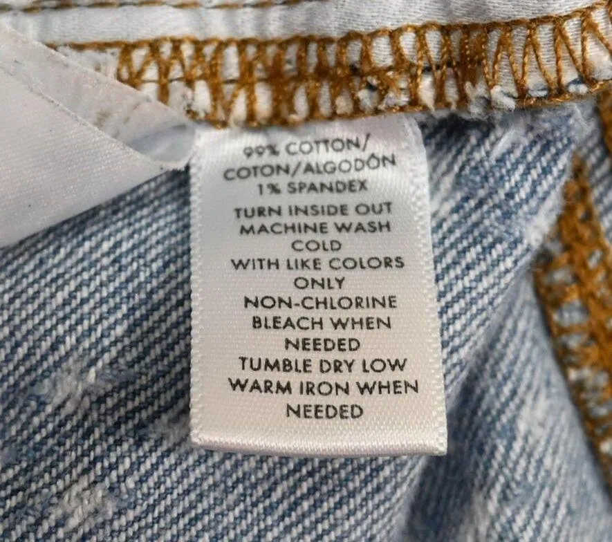 LOFT Womens 12/31 Frayed Hem Stitch Pattern Jean Shorts - Image 10