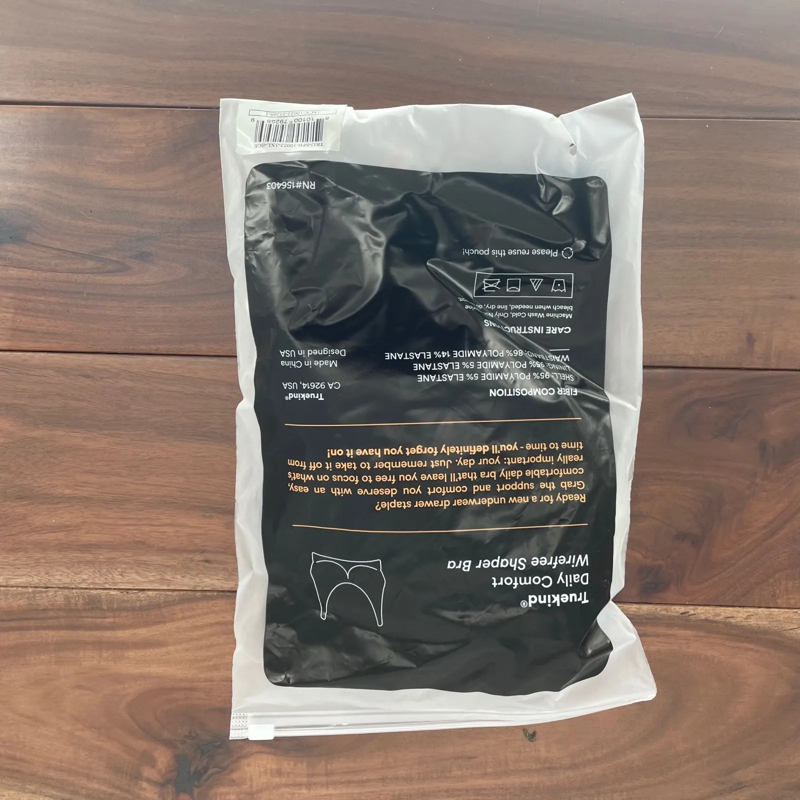 Truekind Daily Comfort Wirefree Shaper Bra 3XL Cream Full Coverage Support Size undefined - Image 3