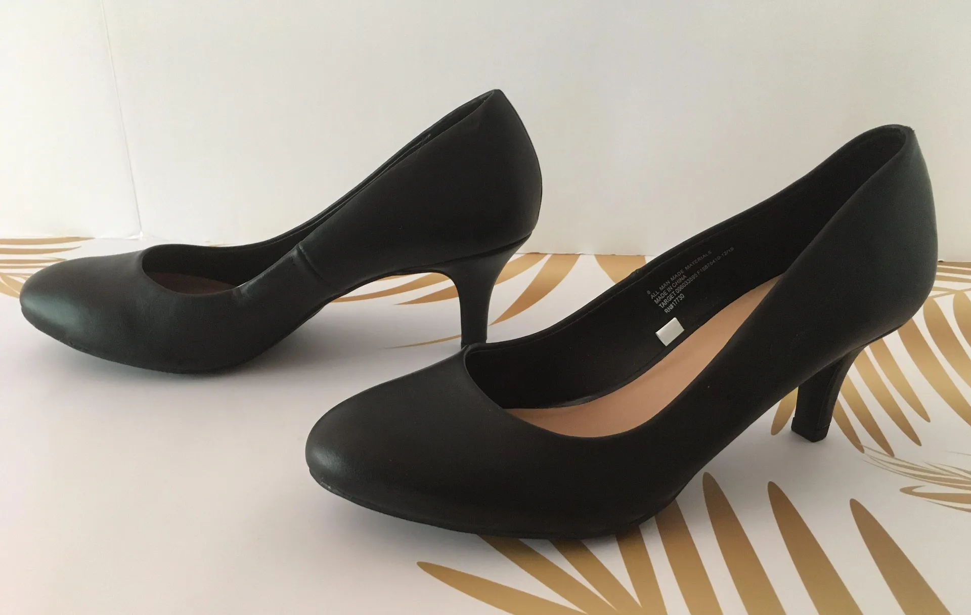 Black Heels, Size 7 1/2 - Image 2