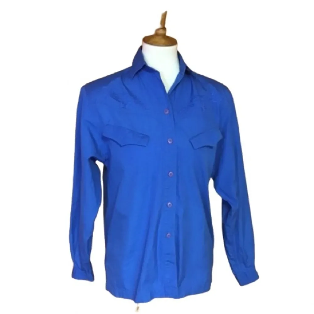 Vintage 90s Liz Claiborne Western Style Top | Classic Cowgirl Blouse - Image 2