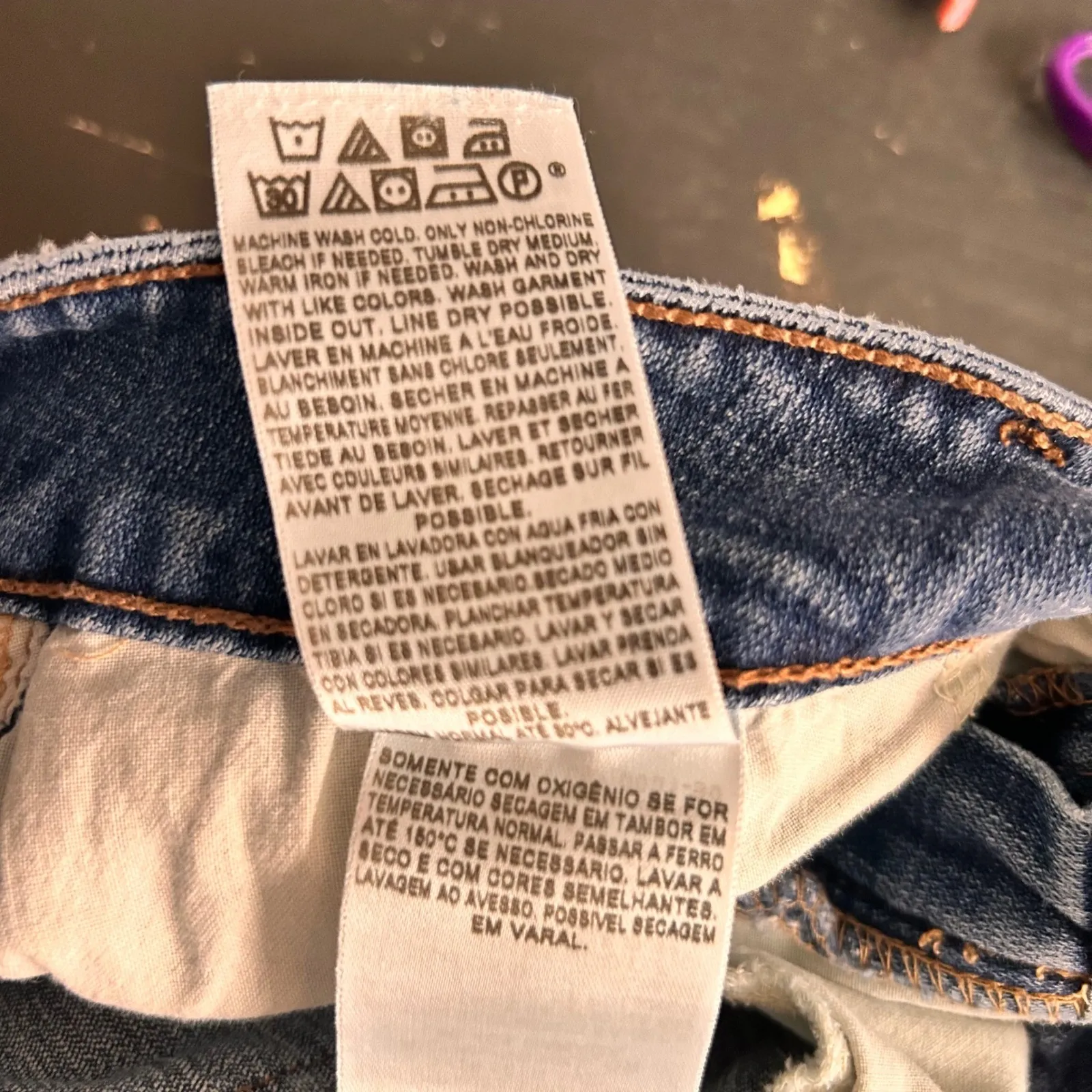 Levi's 525 Womens Bootcut Jeans Size 10 Slender Boot Boho Bohemian‎ Festival - Image 10