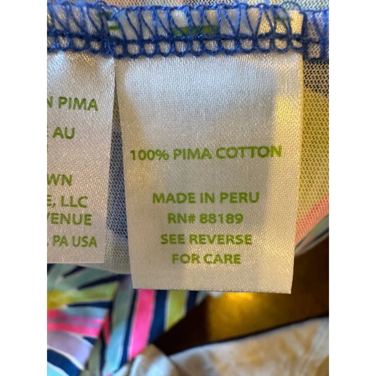 Lilly Pulitzer Dress Women XS Pink Blue Floral Indigo Sea Cori‎ Mini Preppy Boho - Image 10