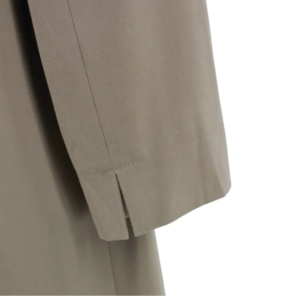 Alberto Makali‎ Elegant Tan Open Front Drape Blazer Office Siren Careerwear M - Image 6