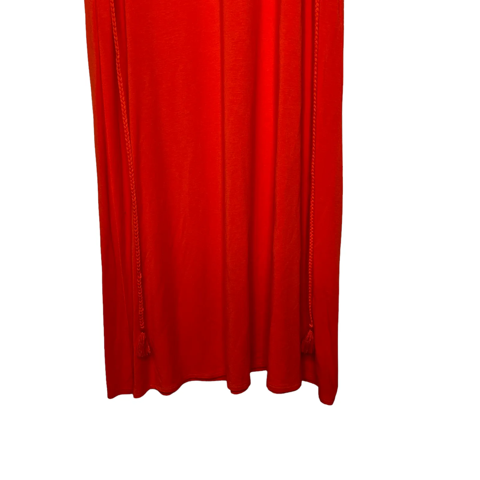 Matilda Jane Womens Dress Size XS Orange Maxi Sleeveless‎ V-Neck Stretch - Image 3