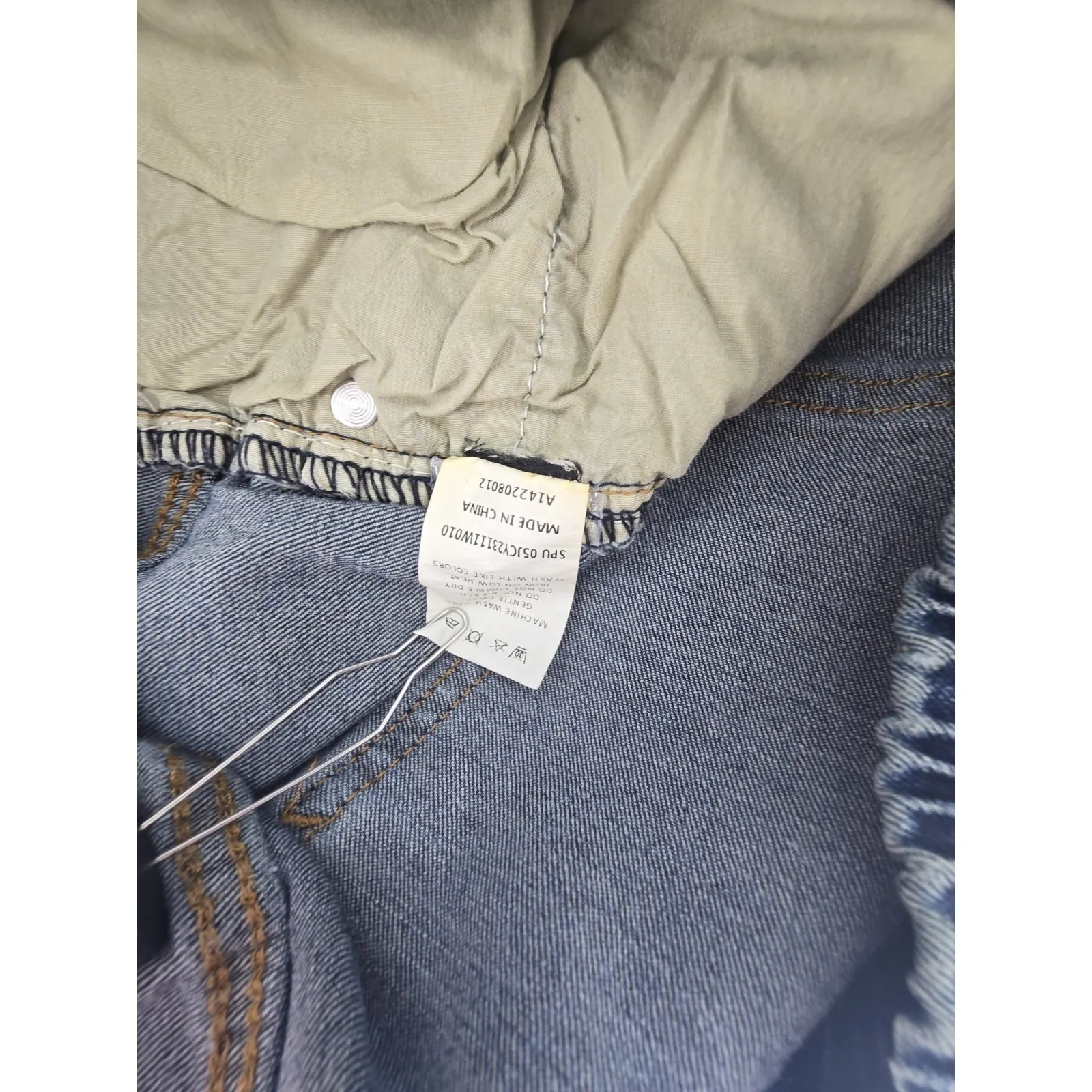 Bloomchic Denim Pants Womens Size 16 Blue Made For Your Curves Pull‎ On - Image 6