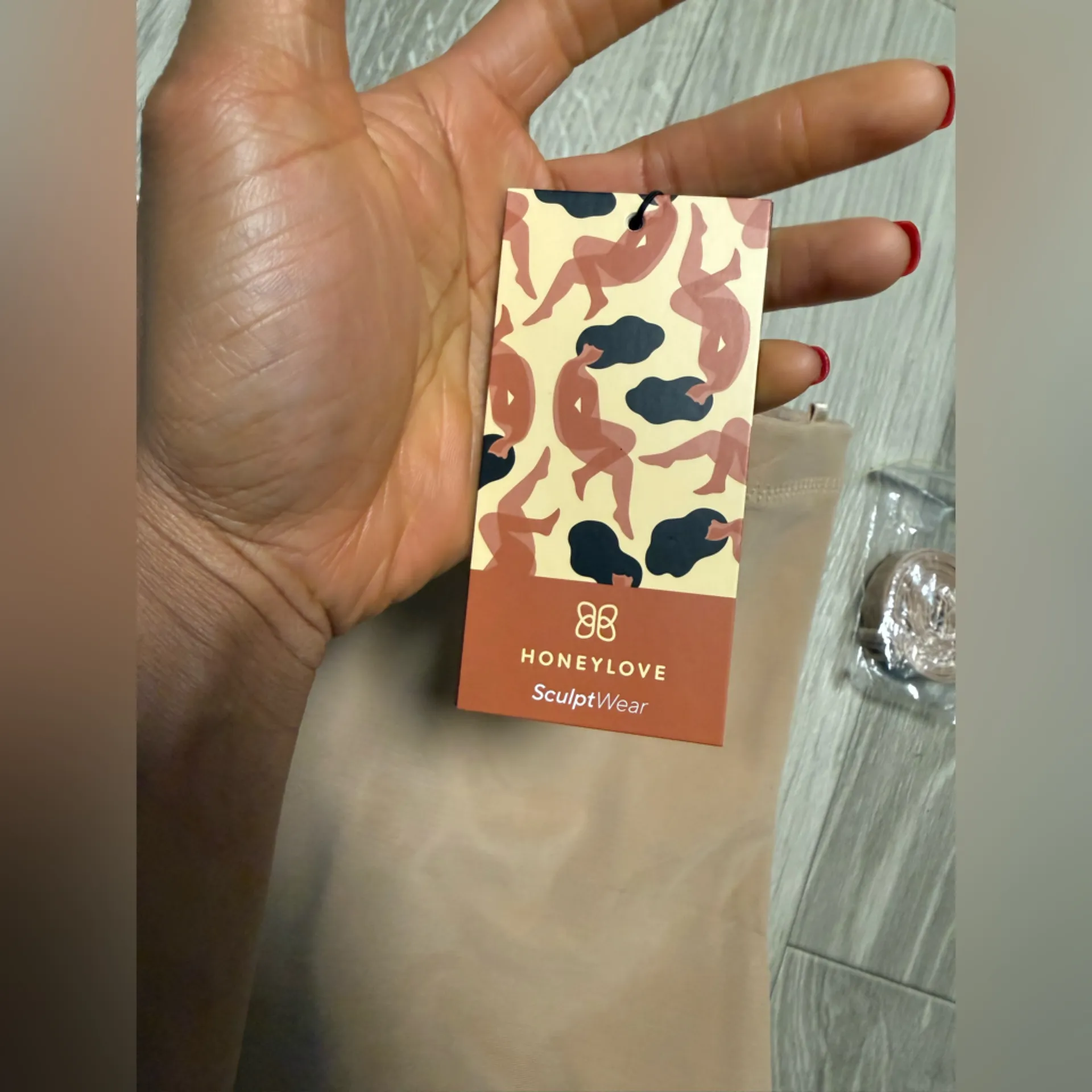 Honeylove Nude Shapewear Set Tan - Image 4