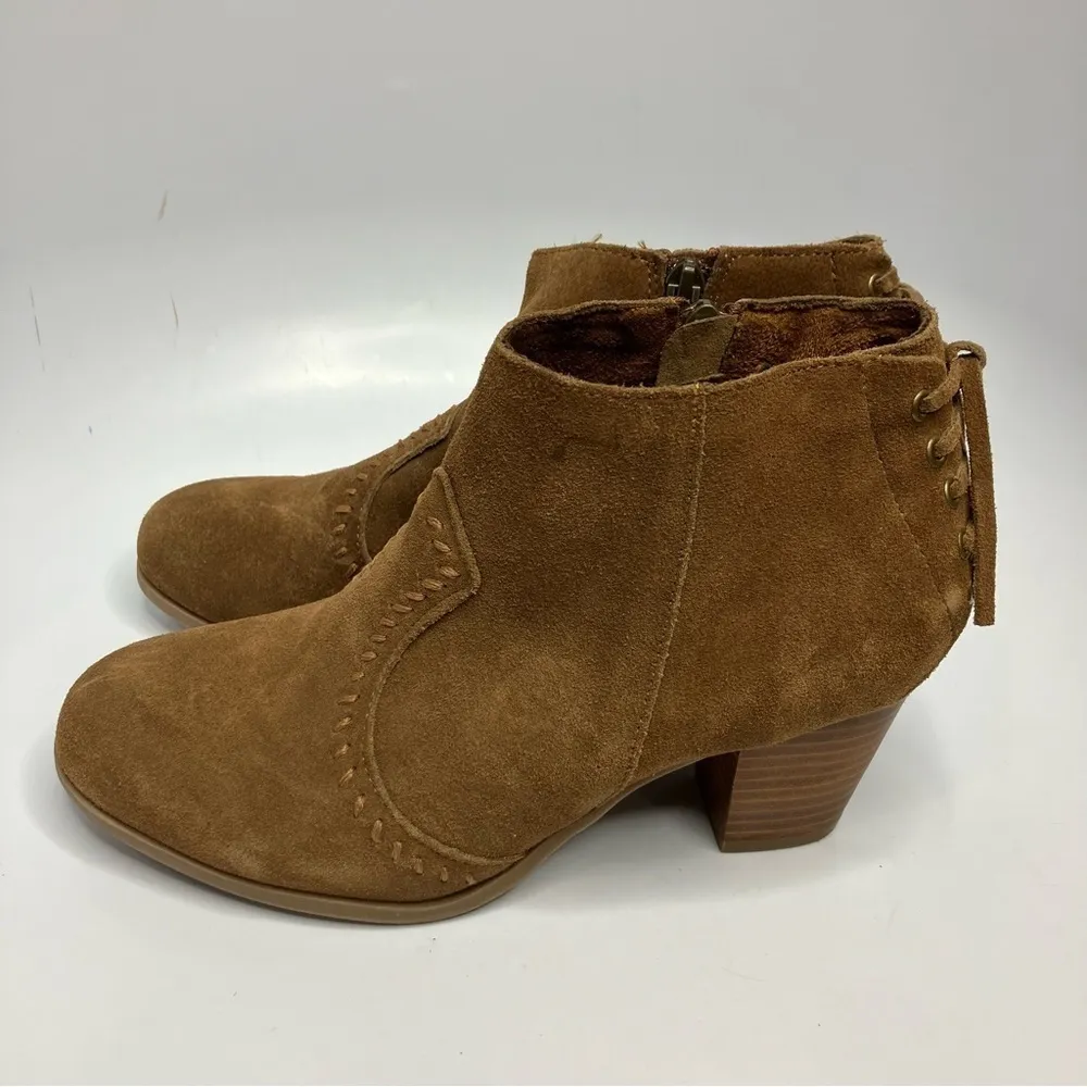 Minnetonka Women’s Melissa Bootie suede leather size 9‎ - Image 4