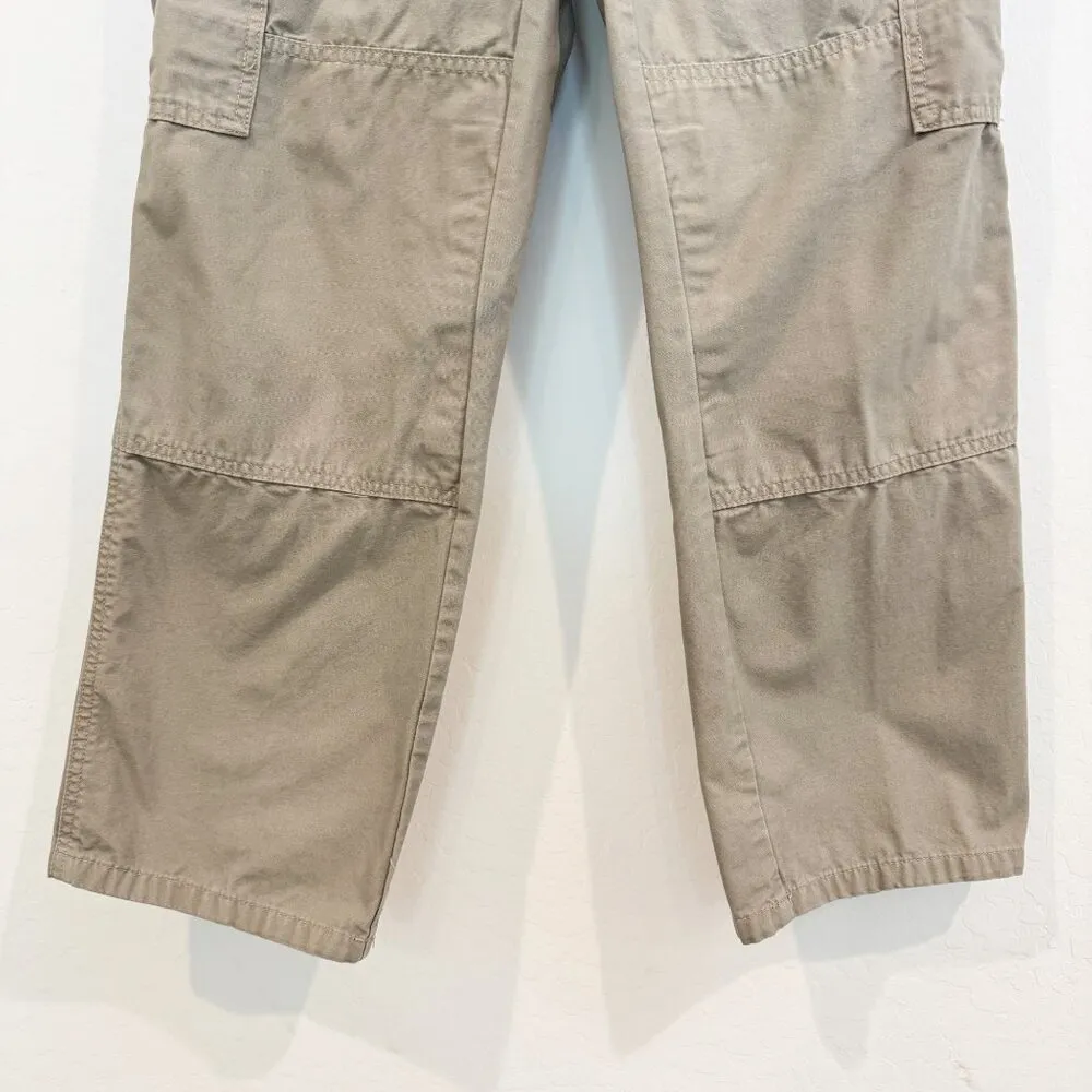 5.11 Tactical Cargo Utility Straight Leg Pants Work Outdoors Sporty Tan Size 10 - Image 4