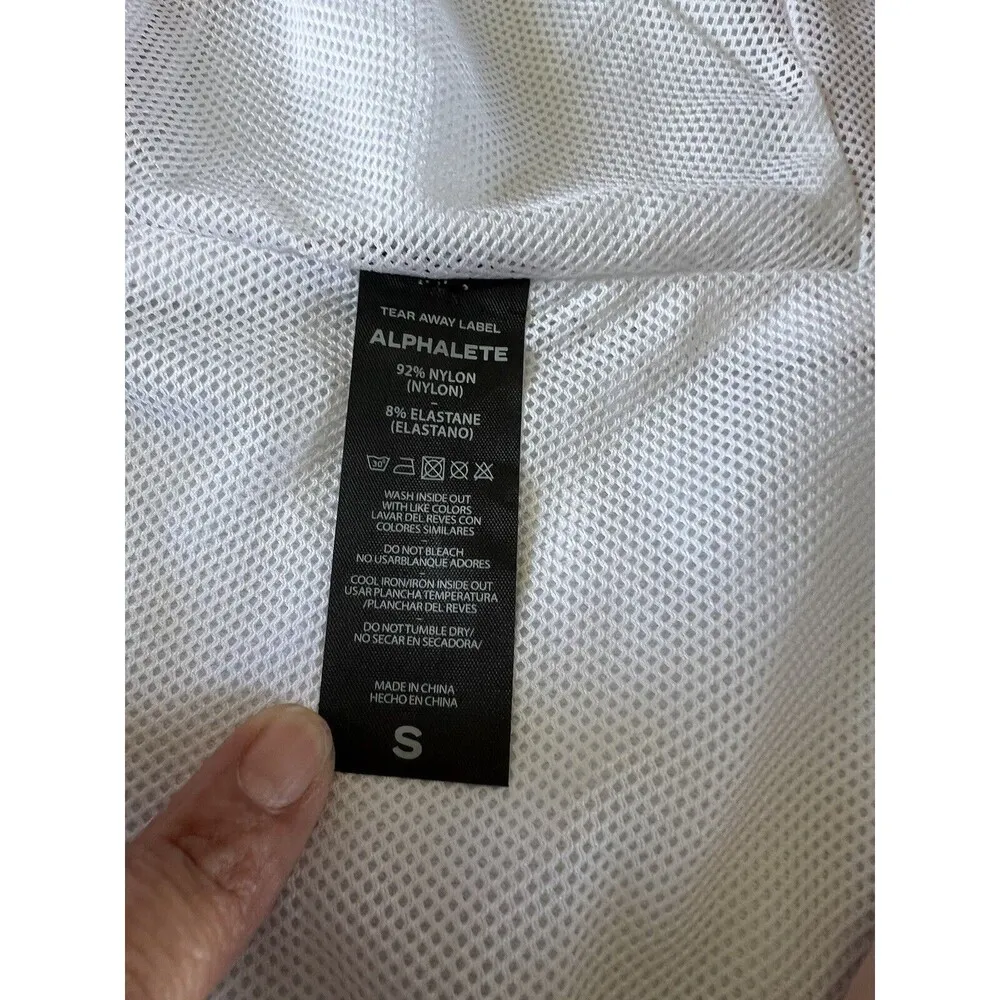 ALPHALETE Women’s EXP Tech Windbreaker- Himalayan Pink, Size Small - Image 8