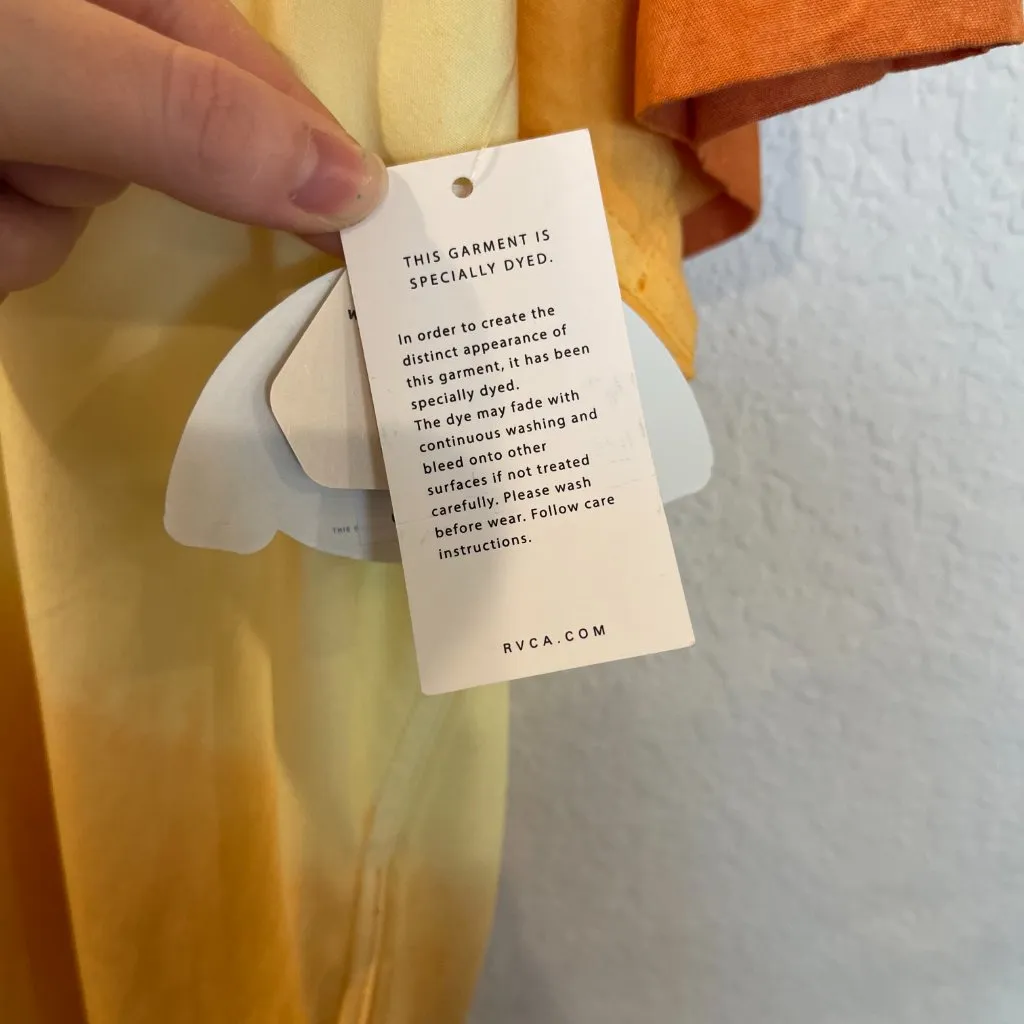 RVCA NWT RCVA Rose Machado Button Down Shirt - Image 8