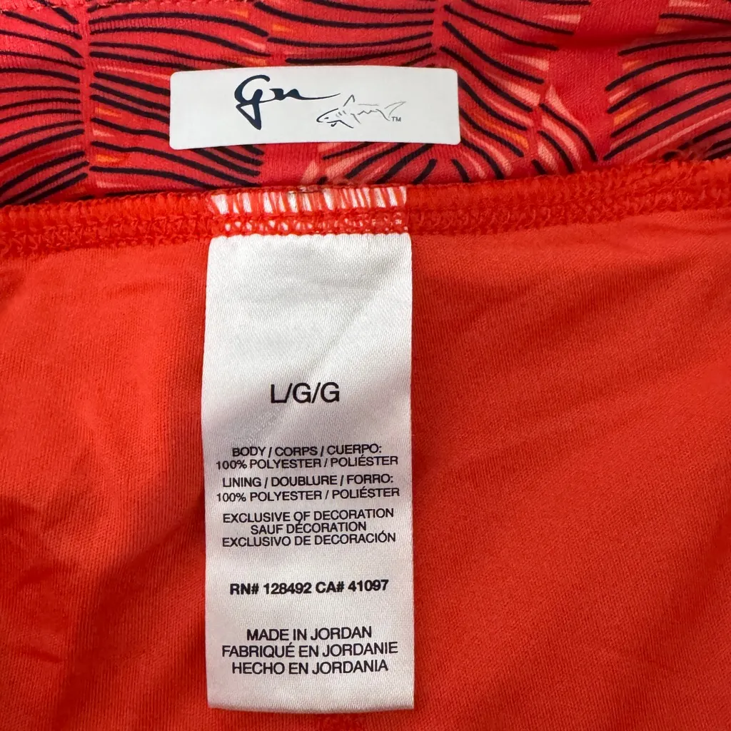 Gymshark  Red Leaf Pattern Mini Skort size‎ Large - Image 5