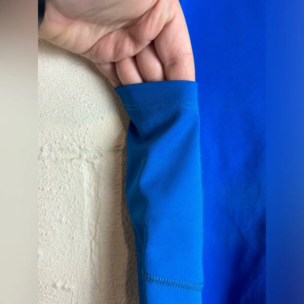 Zyia Active Royal Blue Casual Athletic Woman’s Cropped Sporty Leggings Sz 6-8 - Image 3