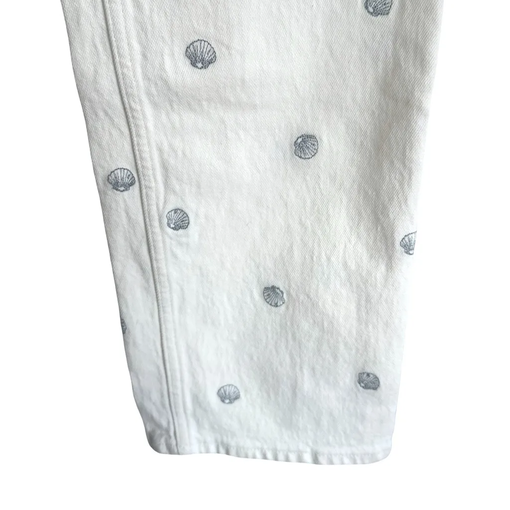 NWT Abercrombie & Fitch The 90s Straight Ultra High Rise Five Pocket Ivory Jean - Image 7