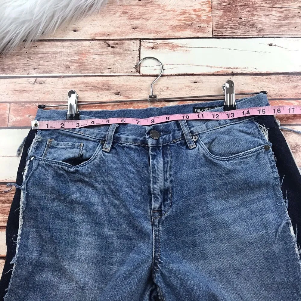 Blank nyc girlfriend‎ crop jeans frayed sides - Image 3