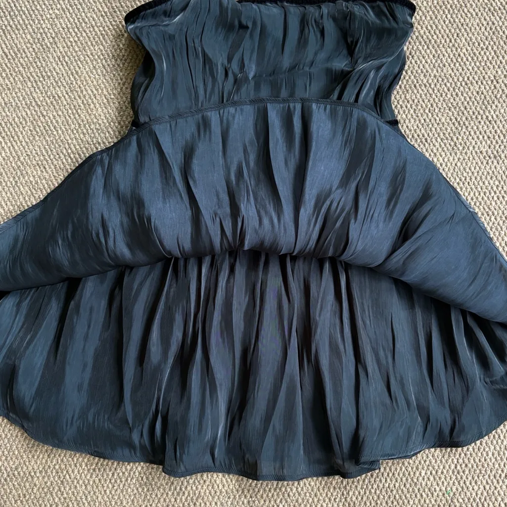 NWT Free People Daisy Strapless Mini Dress Black Size Large Retail $108.00 - Image 8