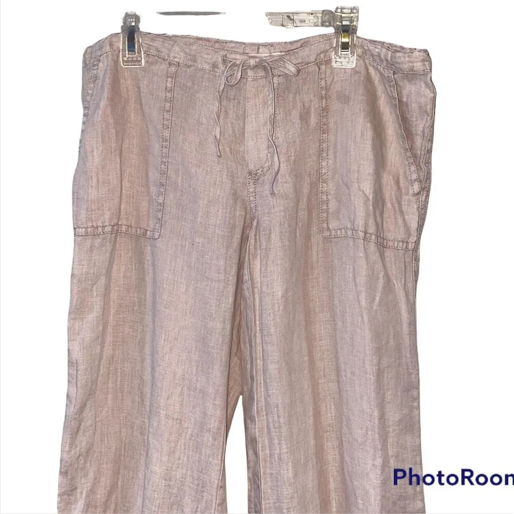 Victoria’s Secret Light Pink Flax Straight Leg Pants - Image 2