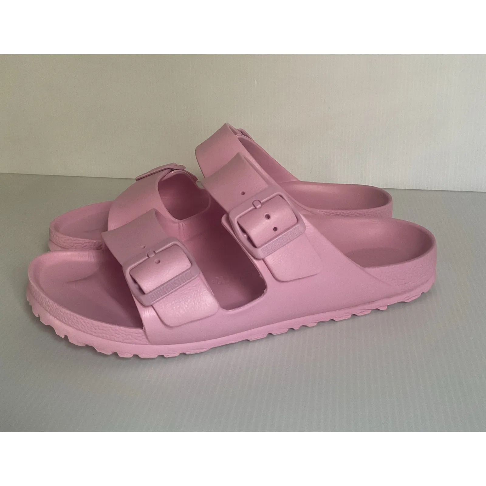 Birkenstock EVA Pink Two Strap Sandals Waterproof Comfort Unisex 39 - Image 2
