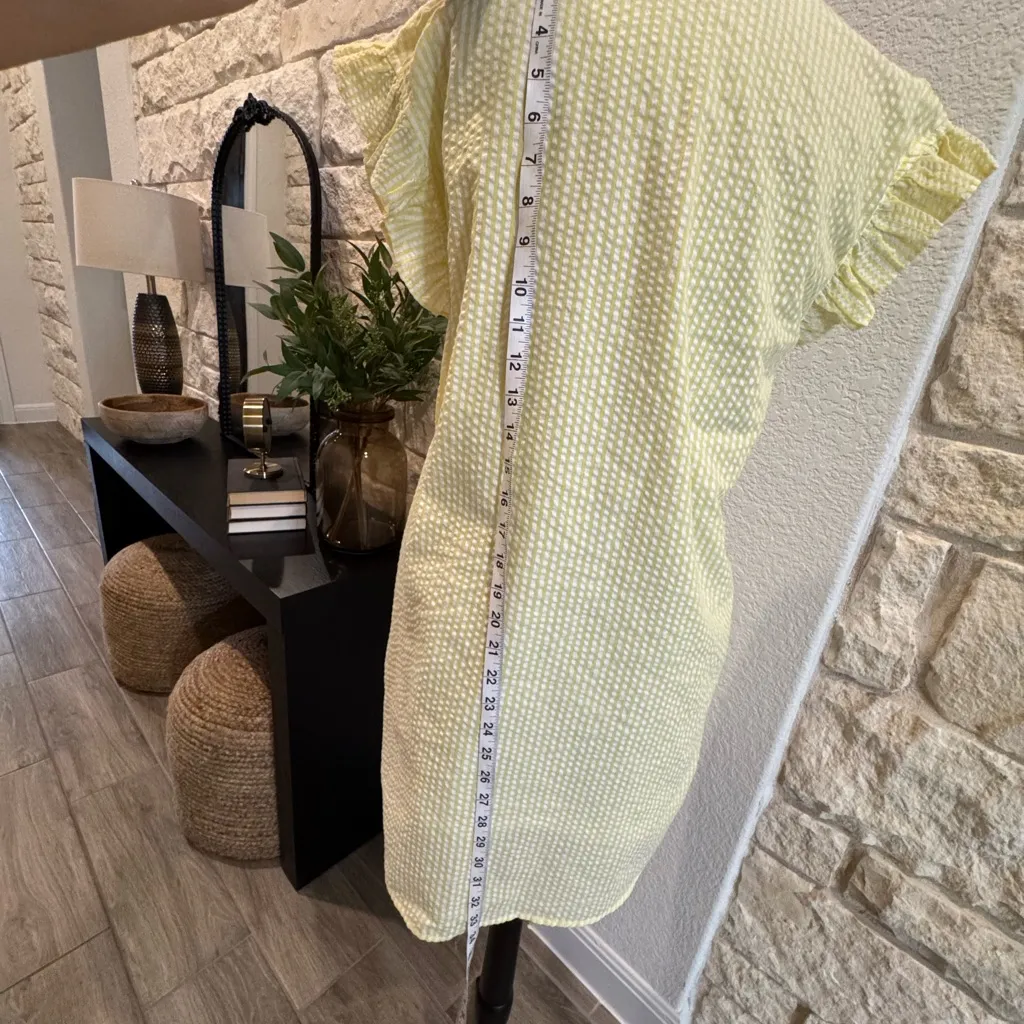 Yellow Midi Dress Size M - Image 5