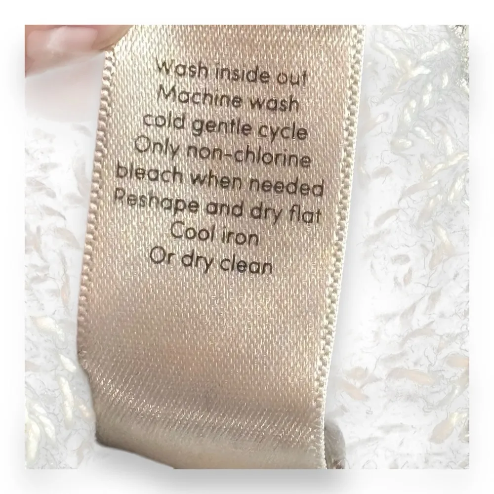 Athleta Womens Tunic Sweater XS Deep Split Hem V Neck Black Marl Wool‎ Blend - Image 5