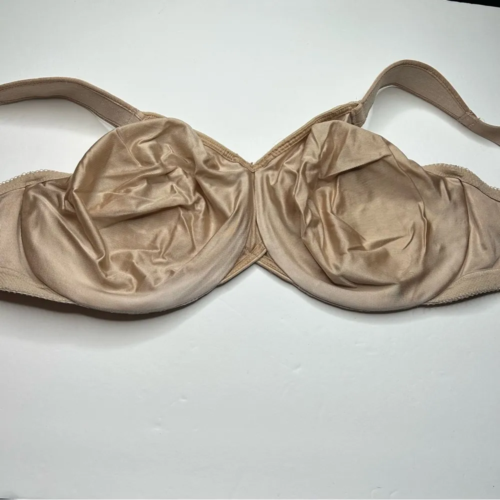 Wacoal Tan Full-Coverage Bra 36G 36DDDD 855265 unlined - Image 3