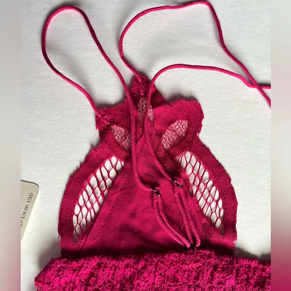 Free People Adella Bralette in rose hypnotic - Image 4
